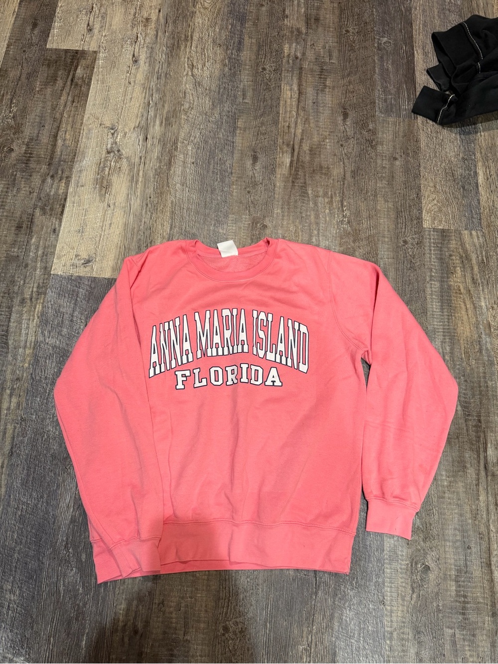 Coral Anna Maria Island Florida Crewneck Sweatshirt - Women